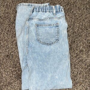 SHEIN Light Wash Kids Denim Jeans